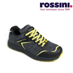 Calzatura Bassa Neon Grigio e Giallo Fluo S1PS SR ESD